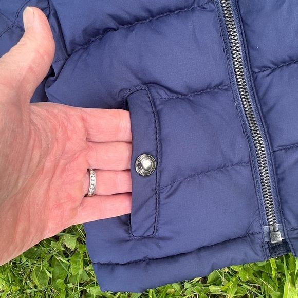 Polo Ralph Lauren Navy Blue Hooded Puffer Coat Infant Boys 9 Months - Picture 3 of 7